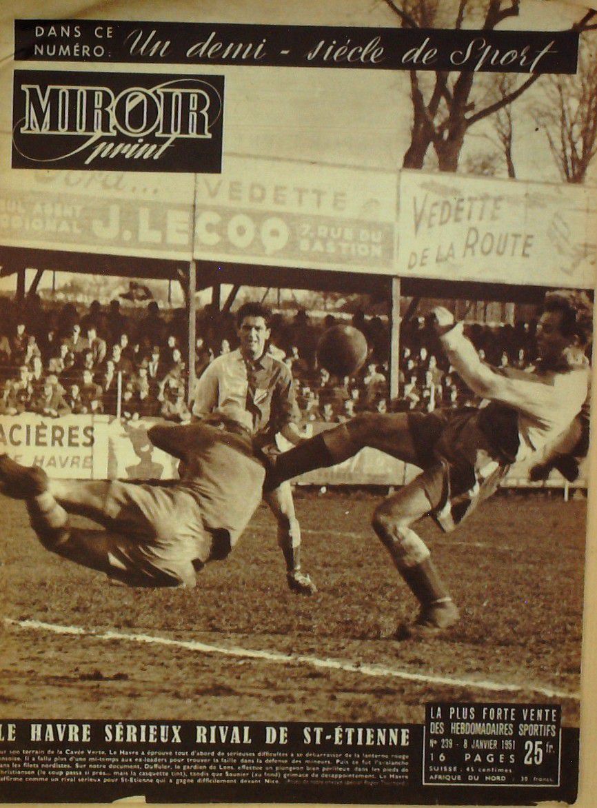PHOTO PRESSE MIROIR SPRINT boxe boxing <<< HIPPOLYTE ANNEX & MARCEL PIGOU EUR 9,99 - FR
