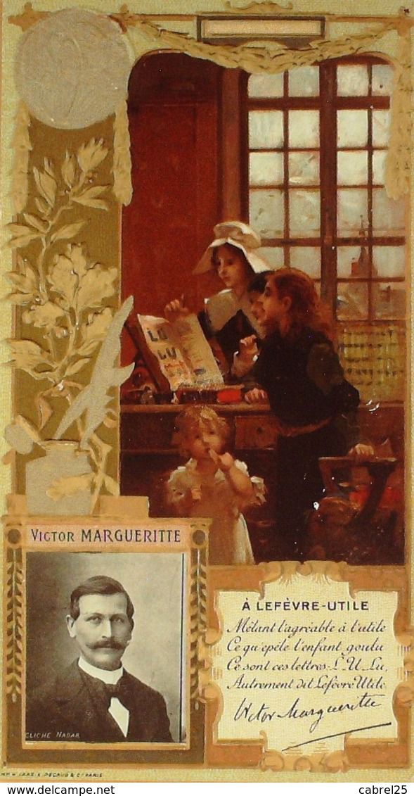 Chromo Lefèvre Utile VICTOR MARGUERITTE 1896