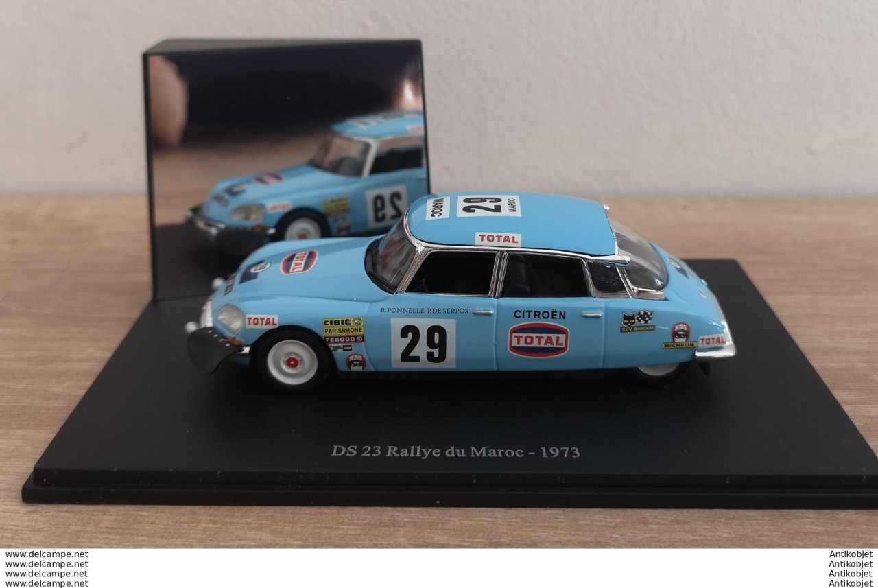 Citroen DS 23 Rallye du Maroc 1973 Coffret collector