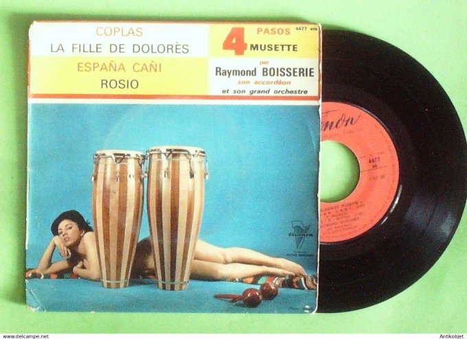 Boisserie Raymond 45T EP La fille de Dolorès 1958