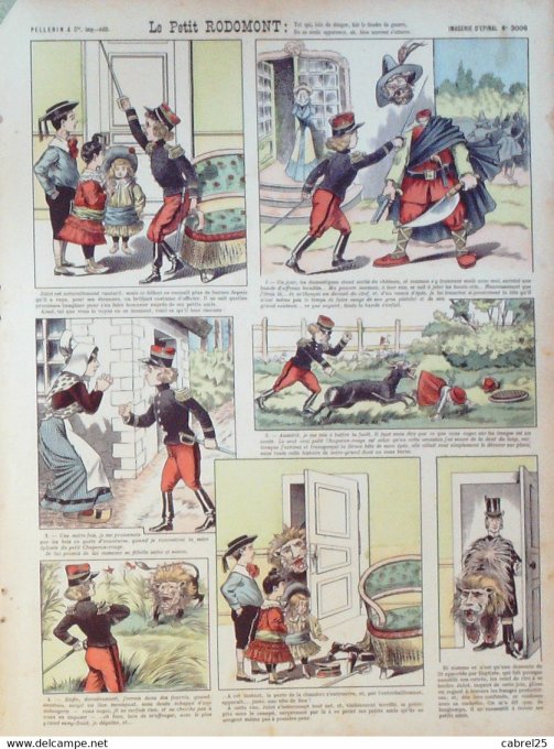Le Petit Rodomont (Pellerin d'epinal)