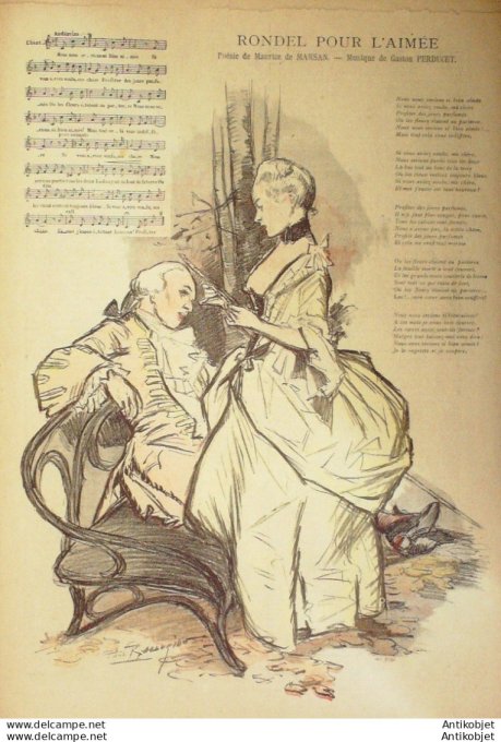 Gil Blas 1899 n°03 Georgess COURTELINE Gaston PERDUCET Maurice de MARSAN