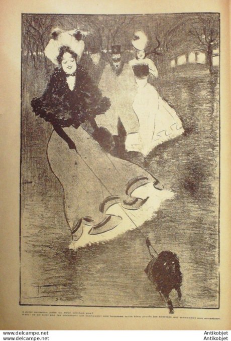 Gil Blas 1899 n°03 Georgess COURTELINE Gaston PERDUCET Maurice de MARSAN