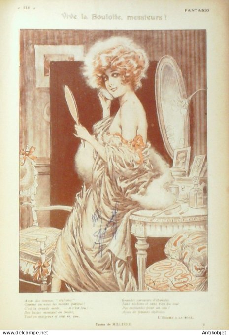 Fantasio 334 1921 Reb Gerbault Benoit Milliere Morin Vallee Herouard