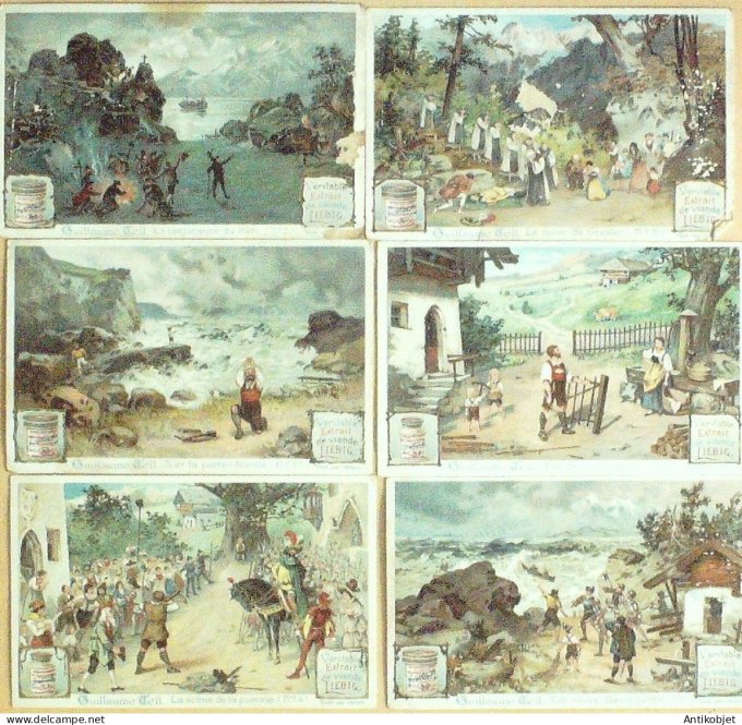 Chromo Liebig Sang  634 Guillaume Tell (1900)