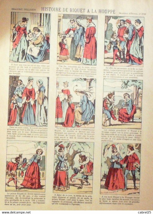 Histoire  de Riquet A La Houpe (Pellerin d'epinal)