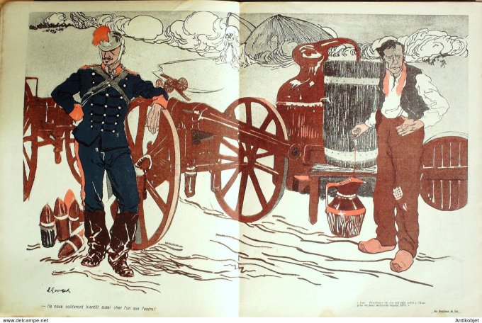 L'Assiette au beurre 1903 #  98 Les bouilleurs de cru Georges Léon