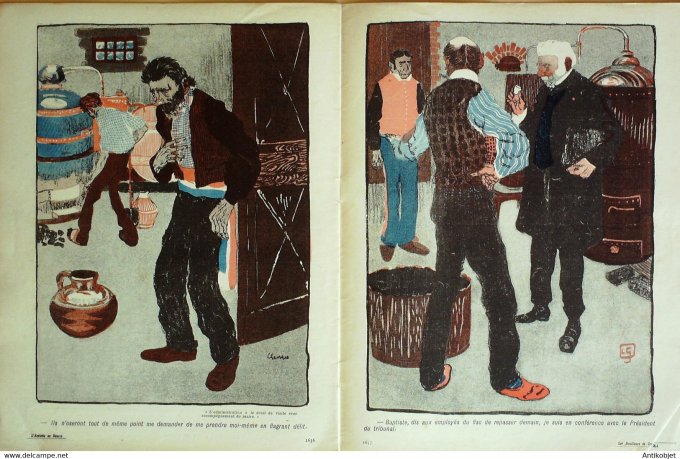 L'Assiette au beurre 1903 #  98 Les bouilleurs de cru Georges Léon