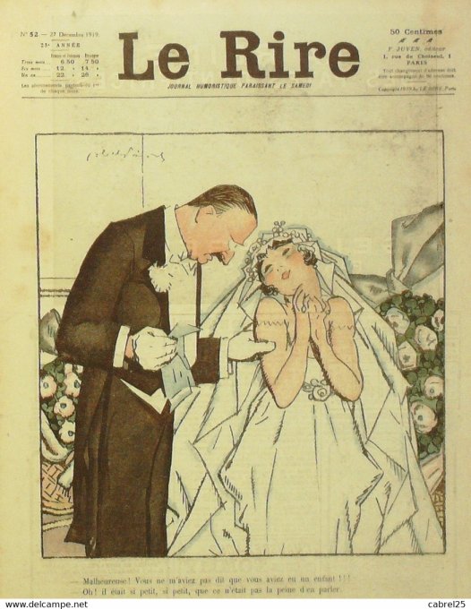 Le Rire 1919 n° 52 Faivre Delaw Vallée Le Petit Hémard Roussau