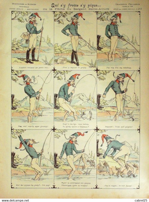 La Peche Du Sergent Belle Allure (Pellerin d'epinal) Phosty