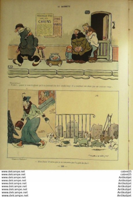 La Baionnette 1917 # 085 (Taxons Taxons) Manfredini Ordner Pallier Kern Foy