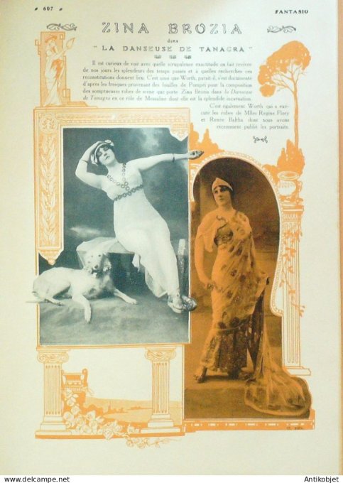 Fantasio 185 1914 Iles Marquises Zina Brozia