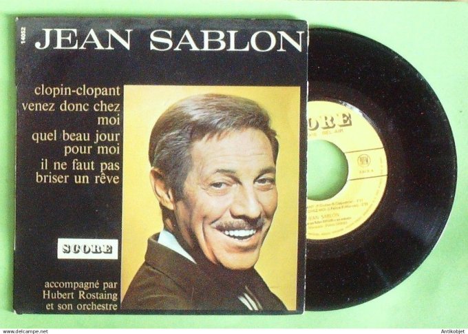 Sablon Jean 45T EP Clopin-clopant (langette)