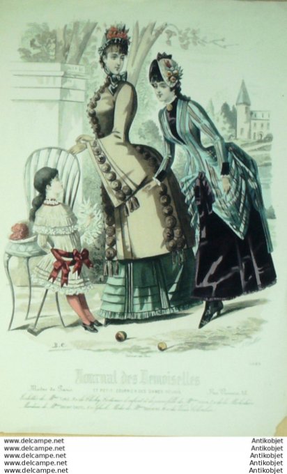 Journal de Demoiselles 1884 # 4489 (Maison Turle)