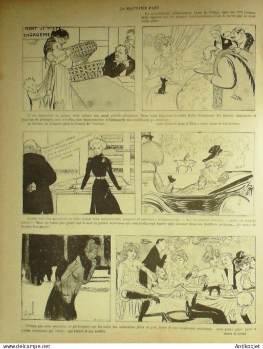 Le Rire 1900-02-10 # 276 Journal humoristique Ed.Originale Cecil Rhodes