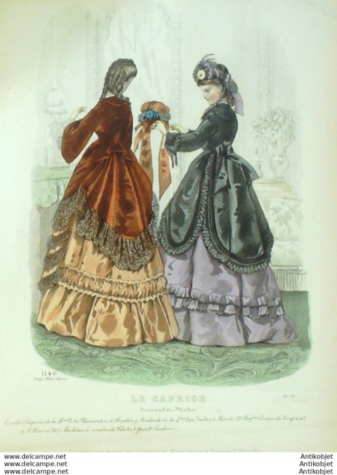 Le Caprice 1875 # 1146 (Maison Plumeul)