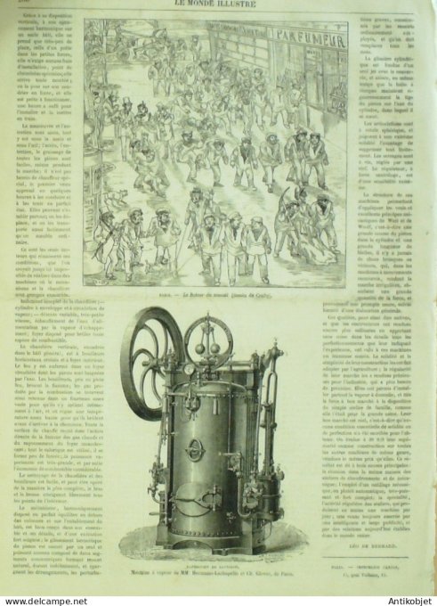 Le Monde illustré 1869 n°650 Le Havre (76) Inde Serringham Algérie Oran Vimoutiers (61) Allemagne Be