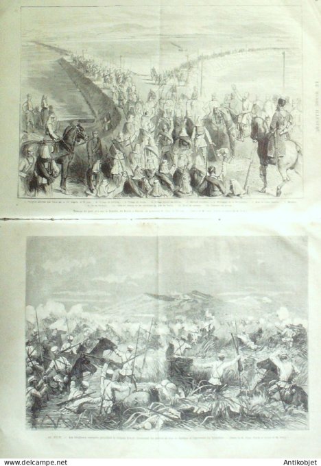 Le Monde illustré 1877 n°1056 Roumanie Garbina Braïla Matchin