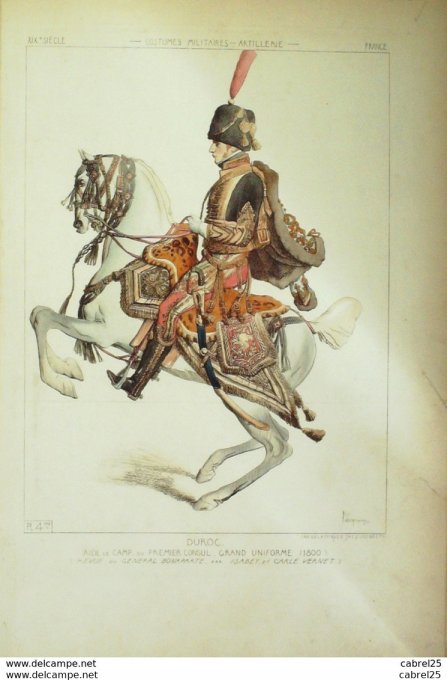 Duroc aide au camp Consul en 1800
