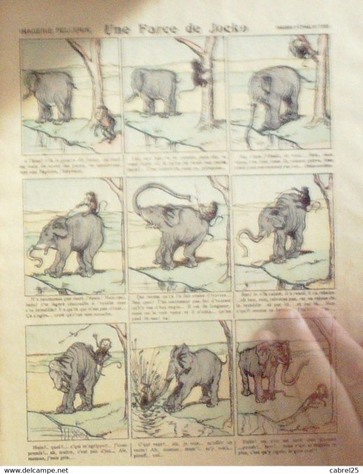 Une Farce  de Jocko (Pellerin d'epinal)