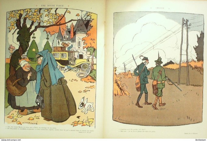 Le Rire 1912-11-16 # 511 Journal humoristique Ed.Originale Petits benefices