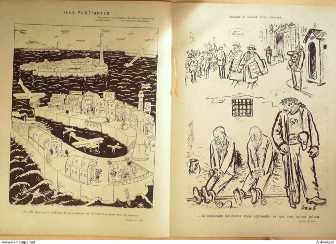 Le Rire 1925-07- 9 # 440 Journal humoristique Ed.Originale Guillaume-le-Conquerant