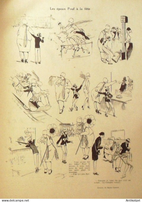Le Rire 1925-07- 9 # 440 Journal humoristique Ed.Originale Guillaume-le-Conquerant