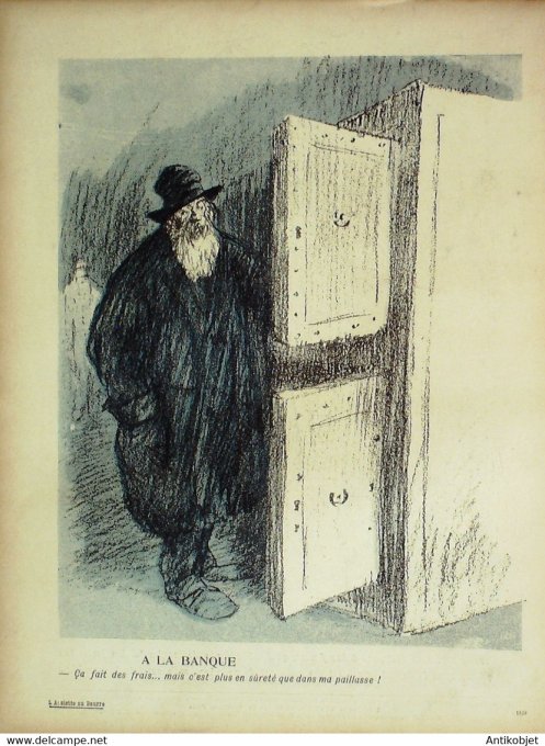 L'Assiette au beurre 1906 # 278 La mendicité Florès Ricardo