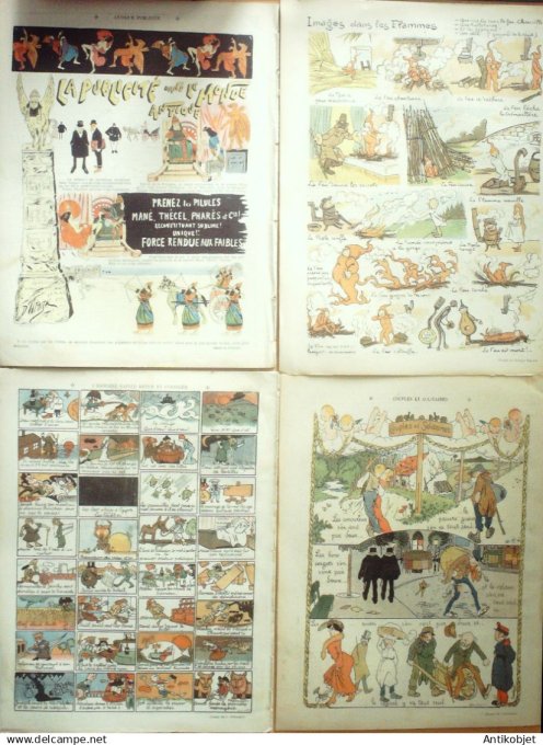 Le Rire 1905 lot 4 revues testevuide Losques Guillaume Leandre Villemot Metivet Losques