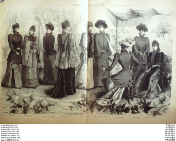 Journal + Patron Mode illustrée  1891 # 38 (with Pattern)