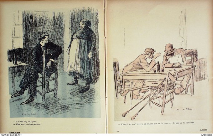 L'Assiette au beurre 1906 # 278 La mendicité Florès Ricardo