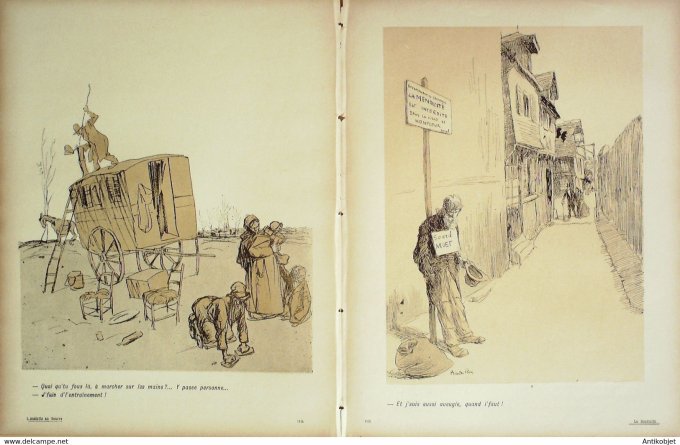 L'Assiette au beurre 1906 # 278 La mendicité Florès Ricardo