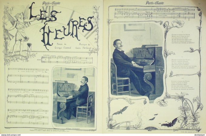 Paris qui chante 1903 #22 Bérard Bailly Perducet Charny Reschal Belle de New york