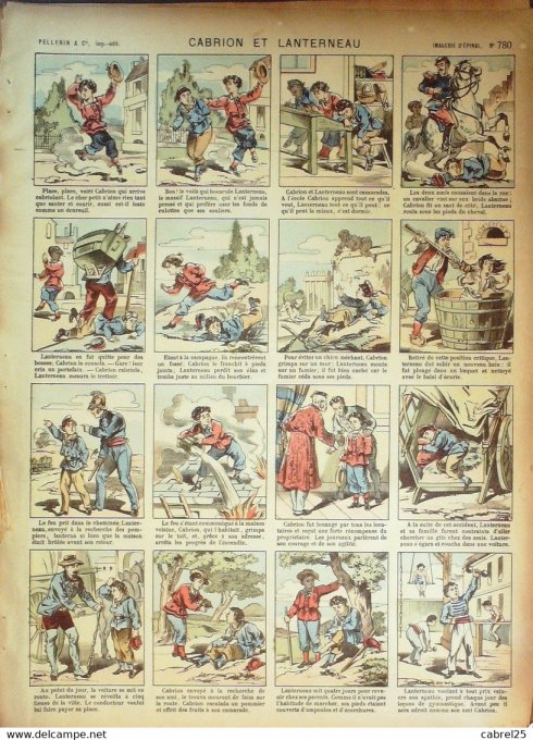Cabrion & Lanterneau  (Pellerin d'epinal)