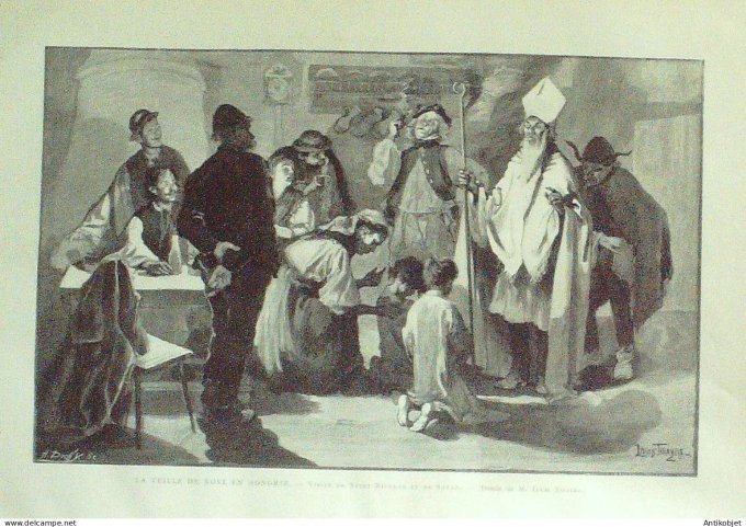 Le Monde illustré 1886 n°1554 Saintes-Maries-de-la-Mer (13) Portugal Lisbonne