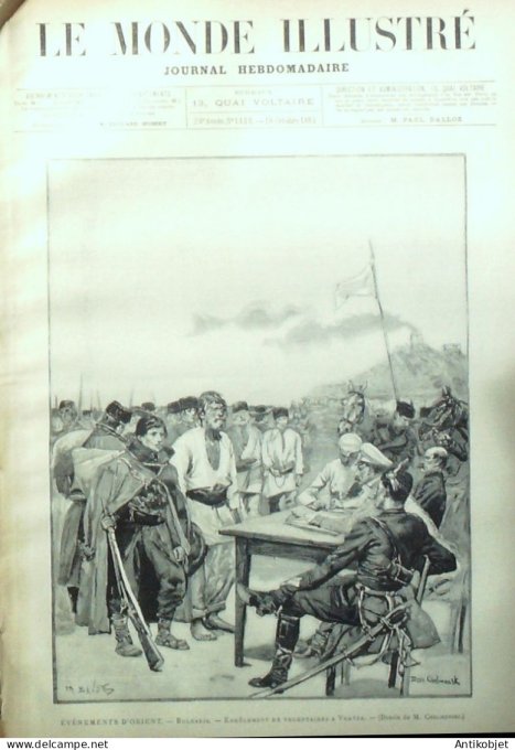 Le Monde illustré 1885 n°1490 Berck-sur-Mer (62) Lorient (56) Chambéry (73)