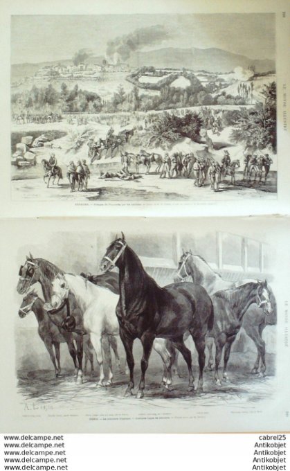 Le Monde illustré 1873 n°836 Algérie Oran Pain D'epices Espagne Puycerda Autriche Vienne