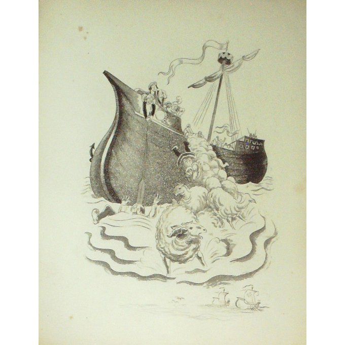 COLLOT ANDRE-EAU FORTE-pour illustrer RABELAIS-22-1933