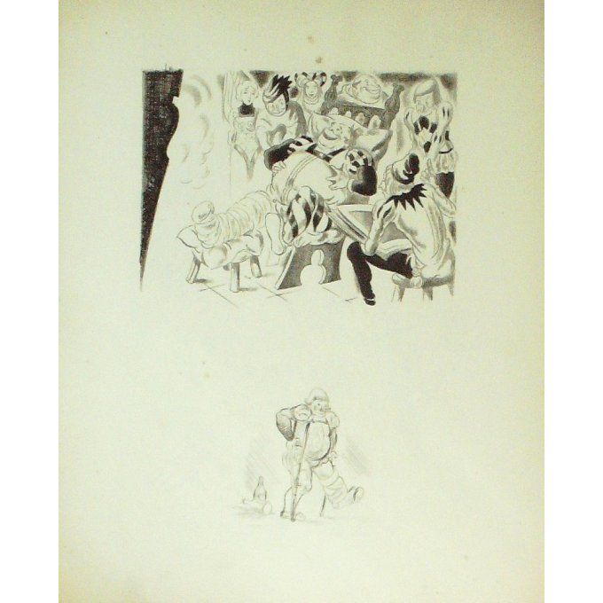 COLLOT ANDRE-EAU FORTE-pour illustrer RABELAIS-27-1933