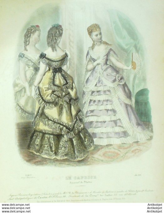Le Caprice 1875 # 1149 (Maison Plumeul)