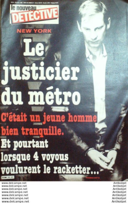 Détective 1984 # 121 Strasbourg Perpignan Metz Bagnères-de-Bigorre Le Havre