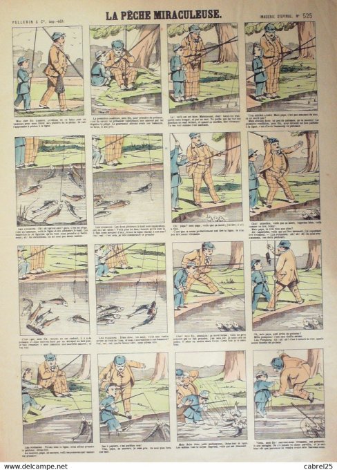 La Peche Miraculeuse (Pellerin d'epinal)