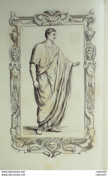 Italie ROME patricien romain 1859