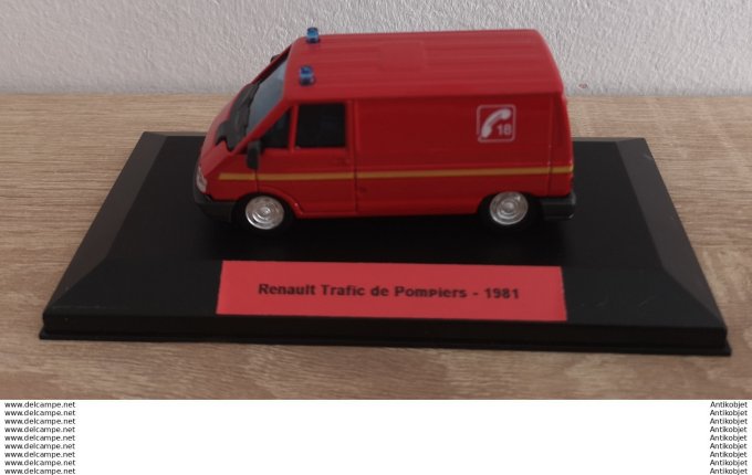 Renault Trafic de Pompiers 1:43 1981