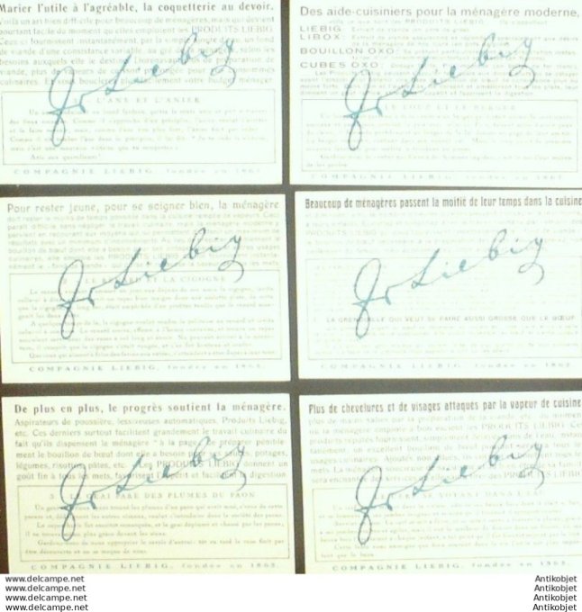 Chromo Liebig Sang 1262 Fables d'Esope (1932)