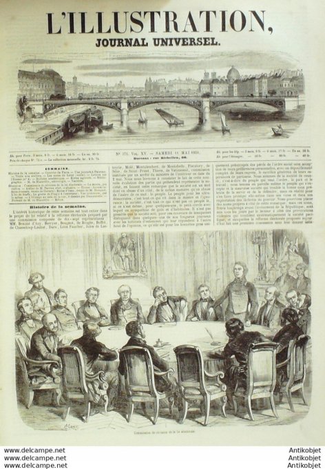 L'Illustration 1850 n°376 Italie la MORRA jeu Sicilien Ecosse ïle STAFFA BLAINVILLE