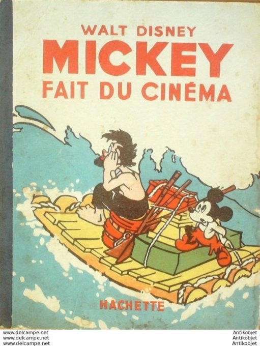 Walt Disney Mickey fair du Cinema Hachette # 18 Eo 1941