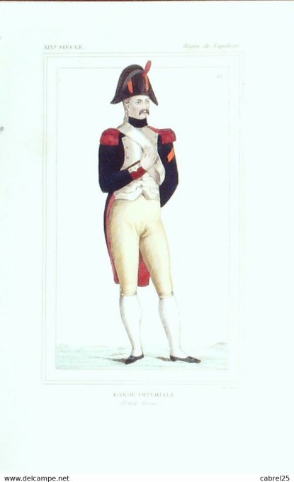 Garde impérial 19ème sous Napoléon 1852