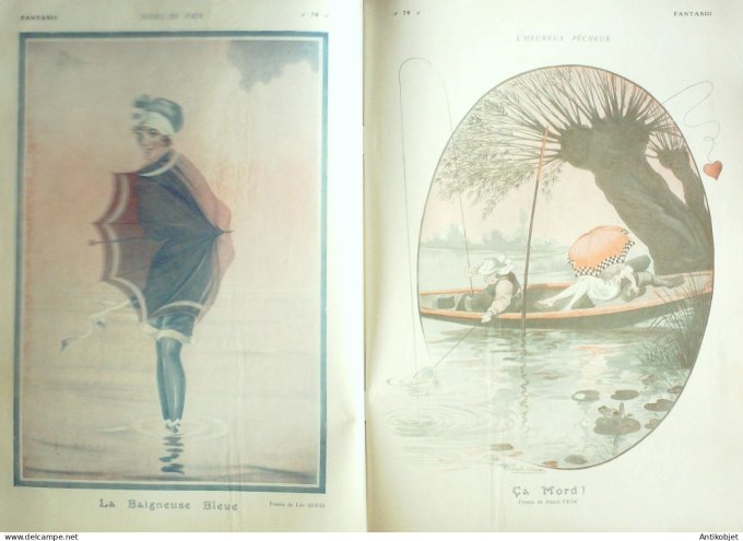 Fantasio 229 1916 Icart Vallee Delaw Ben Sussan Robinson Ray Vion Addis