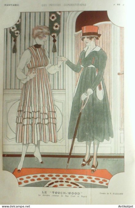 Fantasio 229 1916 Icart Vallee Delaw Ben Sussan Robinson Ray Vion Addis